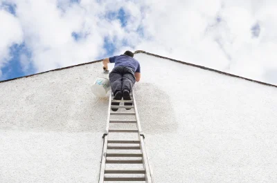 Peinture extérieure à Marlhes — façades et ravalement